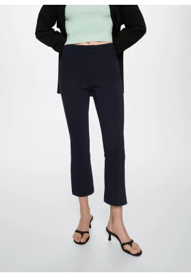 Pantalón mango flare crop