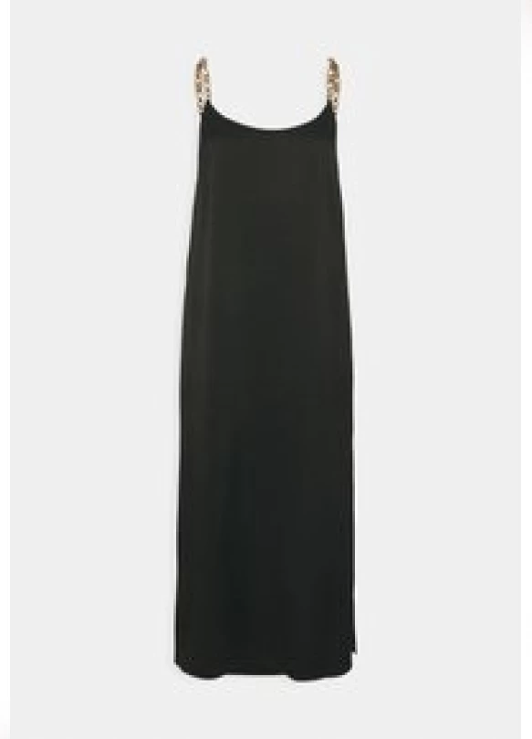 3_EMPIRE STRAPS SLIP  - Vestido de cóctel - black