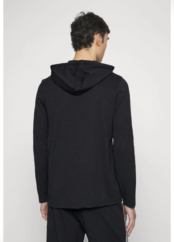 1_SLUB JERSEY HOODIE - Camiseta de pijama