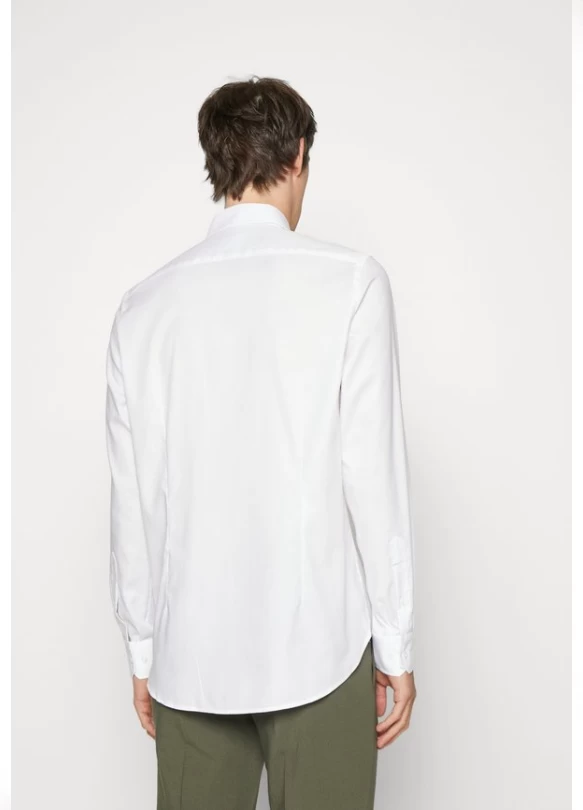 1_SOLID DOBBY MODERN SHIRT - Camisa elegante