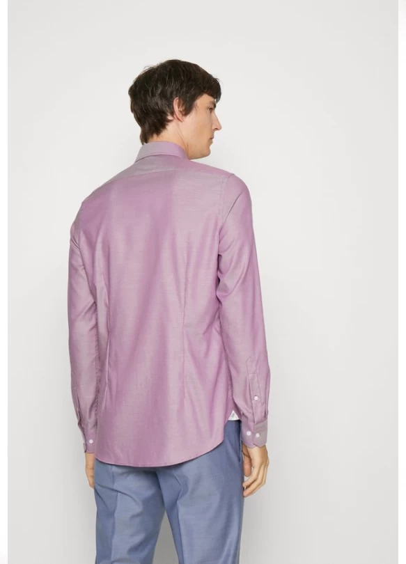 1_SOLID DOBBY SHIRT - Camisa elegante