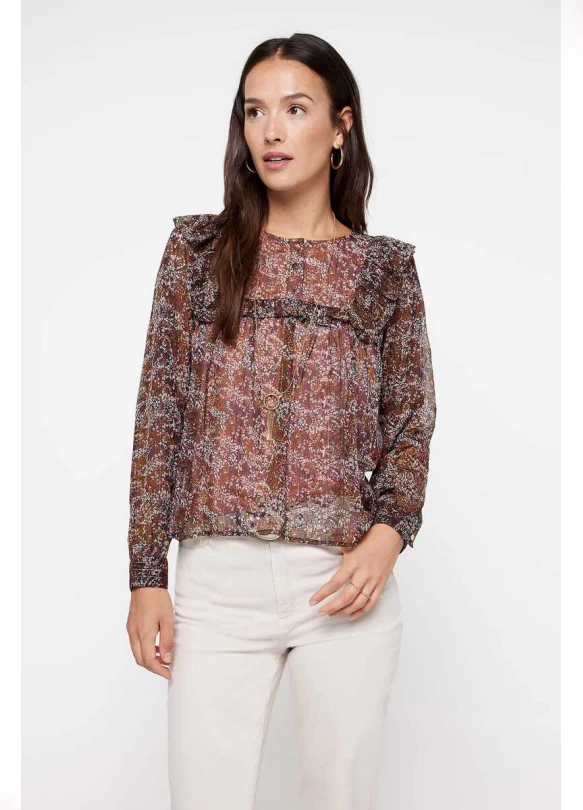 1_Blusa Estampada Lurex