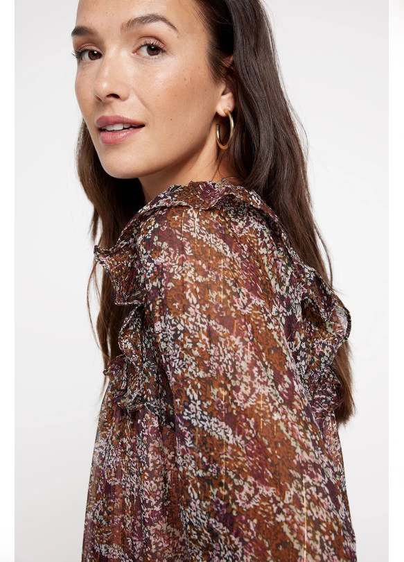 main_image_Blusa Estampada Lurex