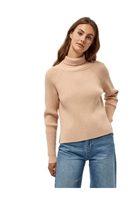  Turtleneck de punto para mujer Minus Ava