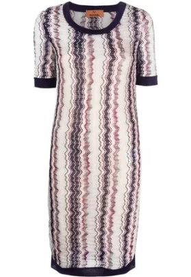  Jersey de manga corta con zigzag