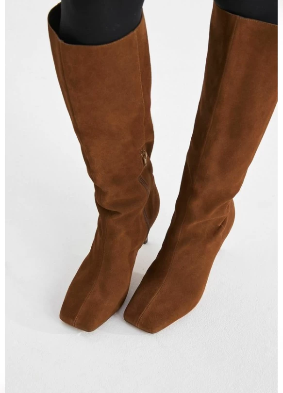 1_FOREVER COMFORT SQUARE TOE - Botas - tan brown