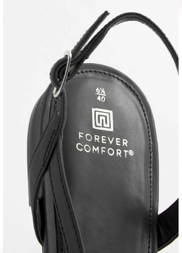 2_ FOREVER COMFORT® WEAVE SLINGBACK FLAT SHOES - Bailarinas