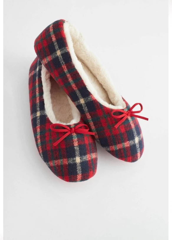 2_Pantuflas - red check