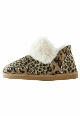 SHOOT  - Pantuflas - tan brown animal