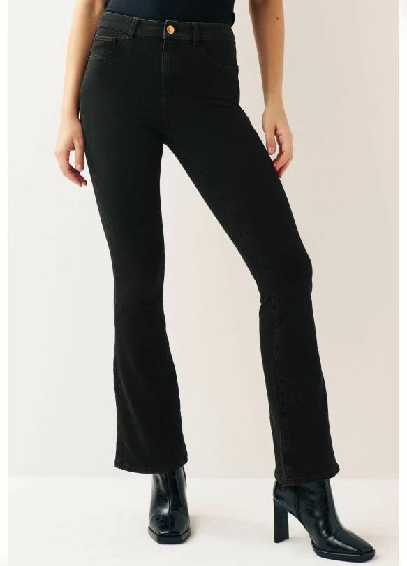 main_image_STRETCH - Vaqueros bootcut - washed black