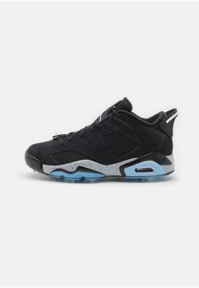JORDAN RETRO 6 G NRG - Zapatos de golf - black/wolf grey/metallic silver/chrome