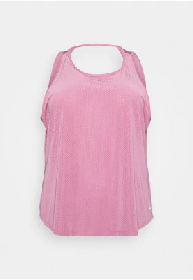 ONE BREATHE TANK - Camiseta deportiva - desert berry/white
