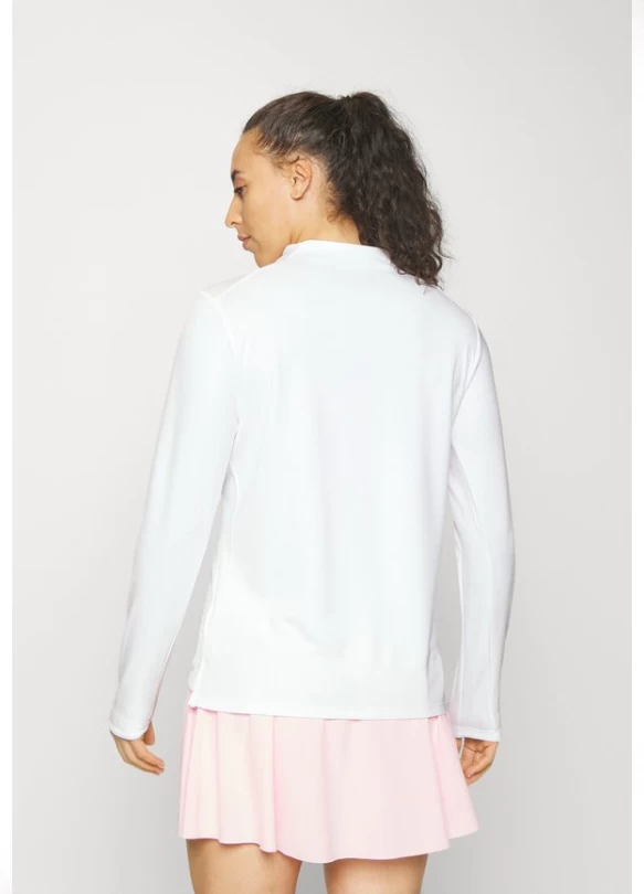 1_W NK DF UV CLB HZ TOP - Camiseta de manga larga - white/black