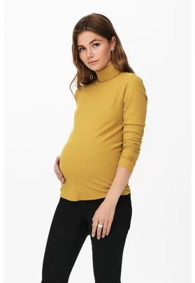 Jersey cuello alto maternity