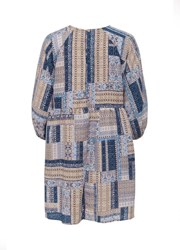 1_Vestido manga larga estampado maternidad