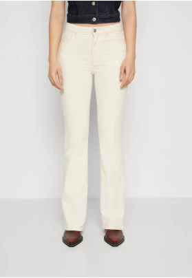 ONLWAUW - Vaqueros a campana - ecru