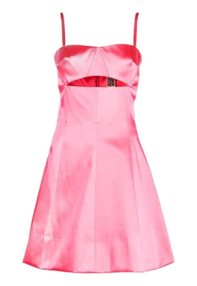  Vestido corto con abertura