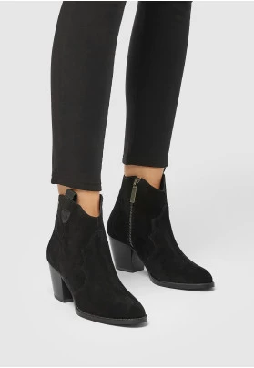 LUNA SAND - Botines camperos - black