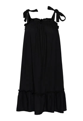 Vestido corto de tirantes