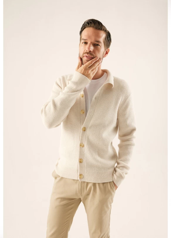 main_image_Chaqueta de punto - off-white