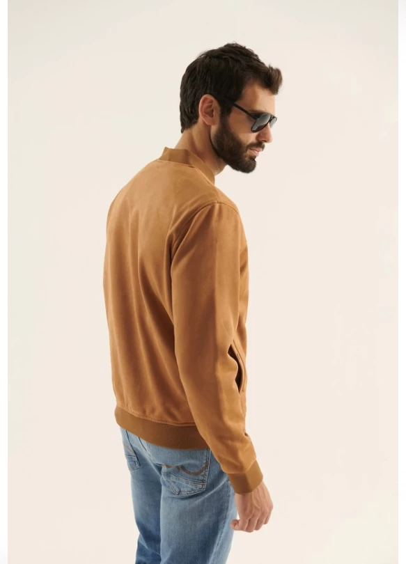 1_Chaquetas bomber - cognac