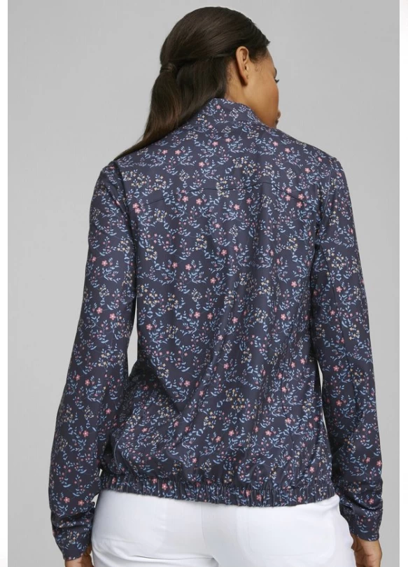 1_FLORAL CLOUDSPUN QUARTER-ZIP GOLF - Camiseta de manga larga