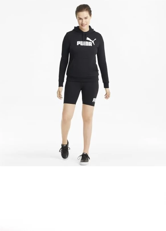 3_PUMA ESS Logo Hoodie TR Sudadera Mujer