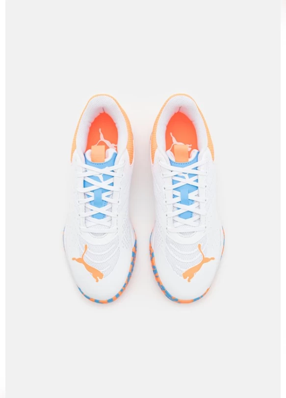 2_SOLARATTACK  - Zapatillas de pádel - white/ultra orange/team light blue