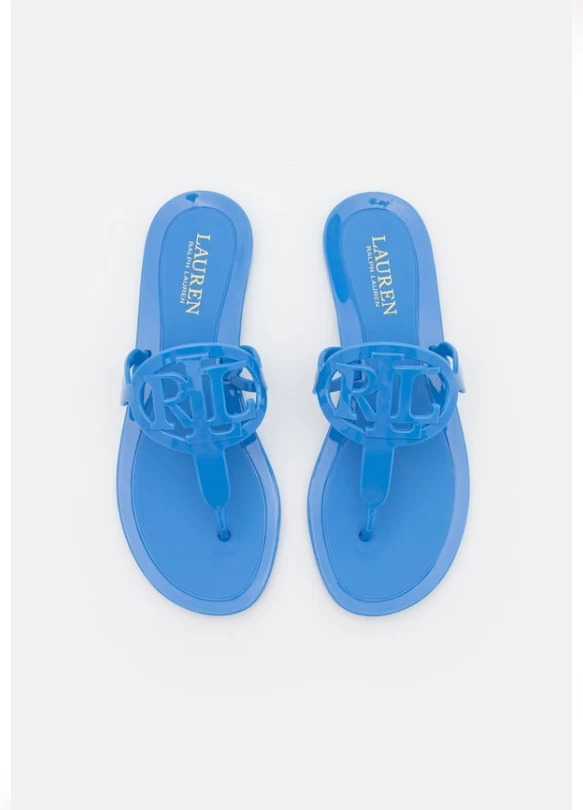 3_AUDRIE FLAT - Chanclas de dedo - new england blue