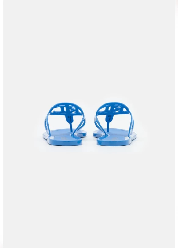 2_AUDRIE FLAT - Chanclas de dedo - new england blue