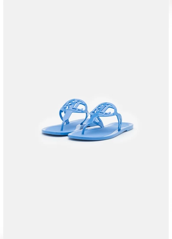 1_AUDRIE FLAT - Chanclas de dedo - new england blue