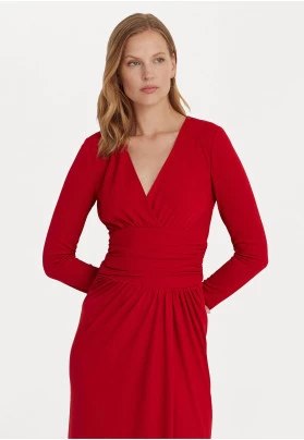 RUTHMAY LONG SLEEVE DAY DRESS - Vestido de tubo - martin red