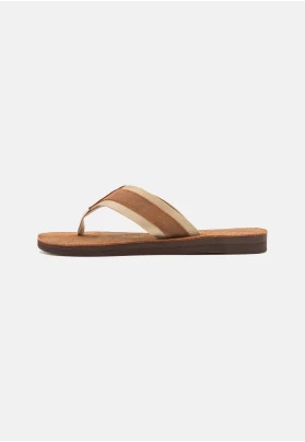 VINTAGE BOLT UNISEX - Sandalias de dedo - polo tan/chino