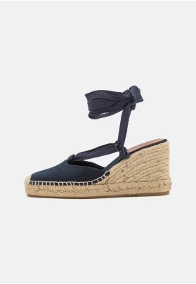 WEDGE - Sandalias de cuña - navy