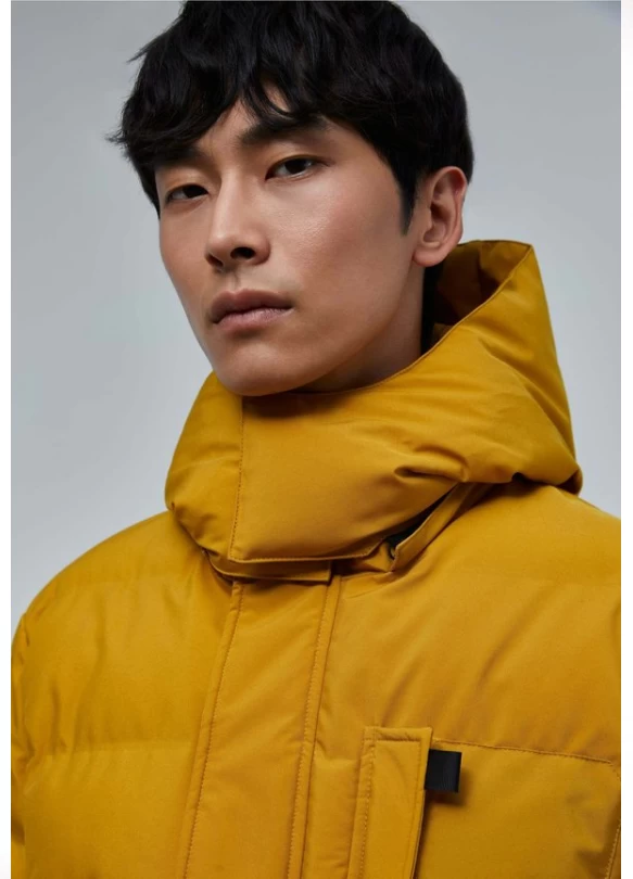 1_KOMIYA - Chaqueta de invierno - mustard
