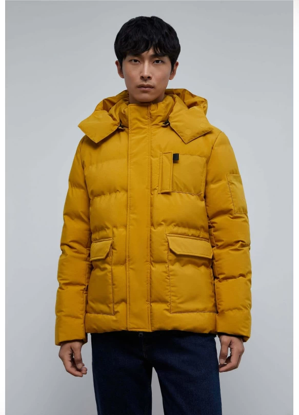 main_image_KOMIYA - Chaqueta de invierno - mustard