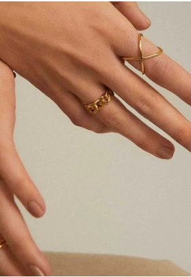 CHUNKY ESLABÓN - Anillo