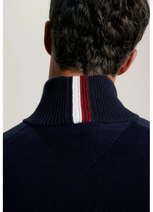 2_MONOTYPE ZIP-THRU - Chaqueta de punto - desert sky