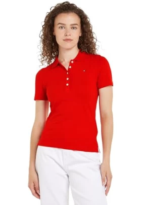 Polo slim Tommy Hilfiger 1985 Pique para mujer