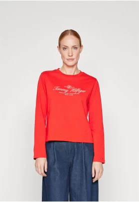 SCRIPT C-NECK - Camiseta de manga larga - fireworks