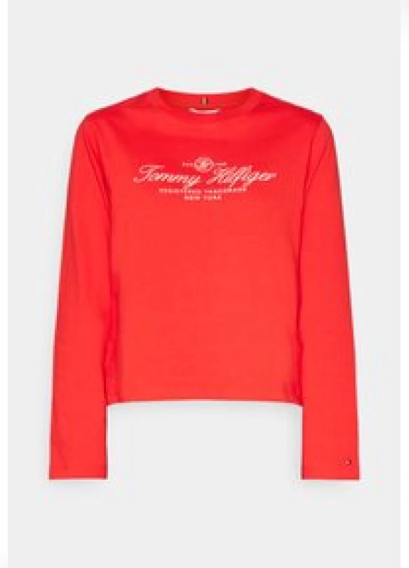 3_SCRIPT C-NECK - Camiseta de manga larga - fireworks