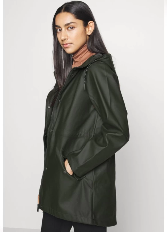 2_VMMALOU COATED JACKET - Impermeable - peat