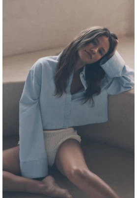 CAMISA CROP ESPALDA CRUZADA